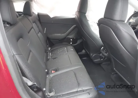 2025 Tesla Model Y Long Range Dual Motor All-Wheel Drive из США, поврежденный, VIN 7SAYGDED2SF227117